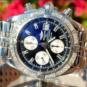 Breitling Diamond Chronomat Evolution chronograph 44MM A13356