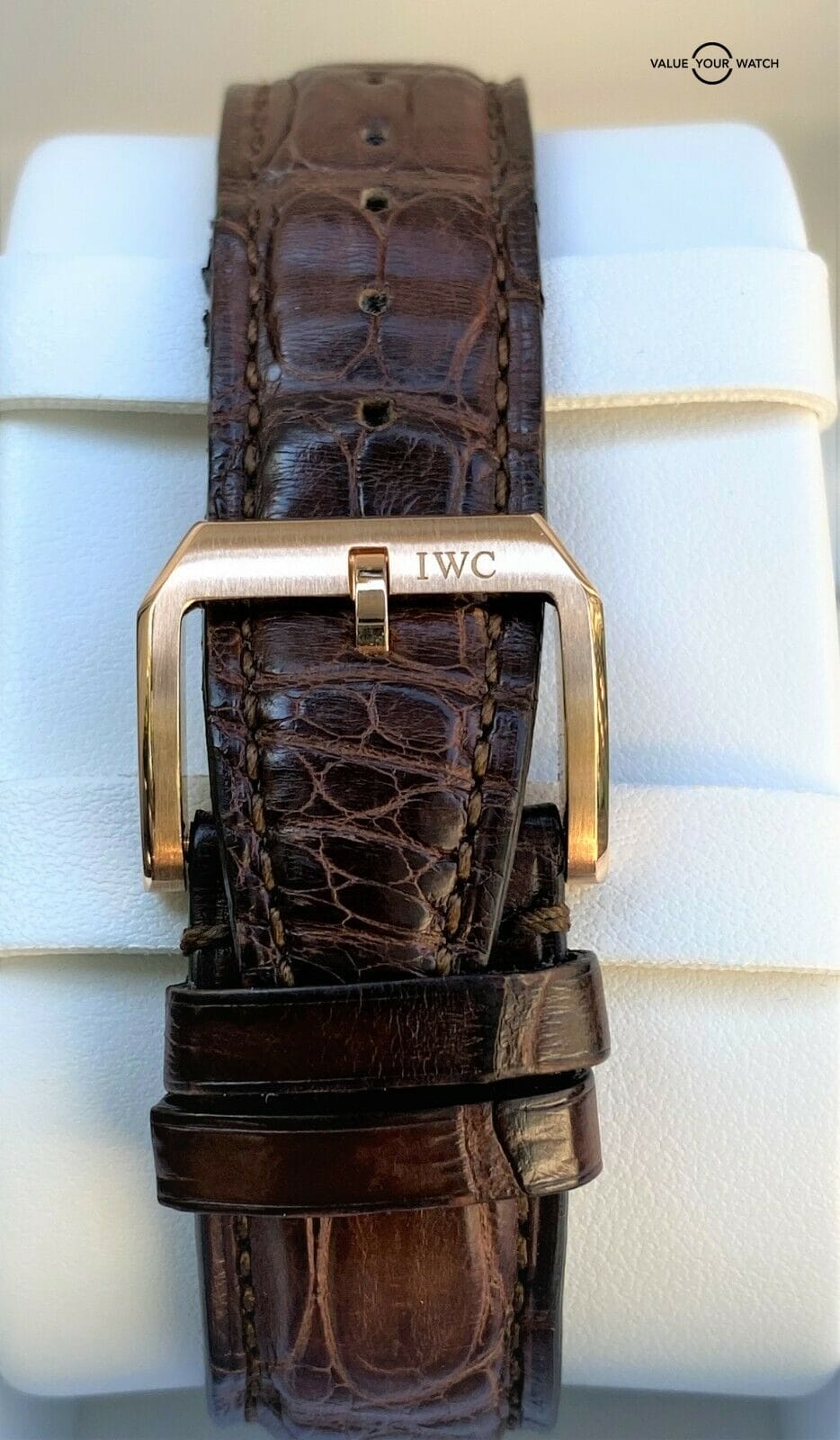 IWC Portuguese Chronograph 18K Rose Gold IW371480 Silver Dial 40.9mm SERVICED! - Image 12