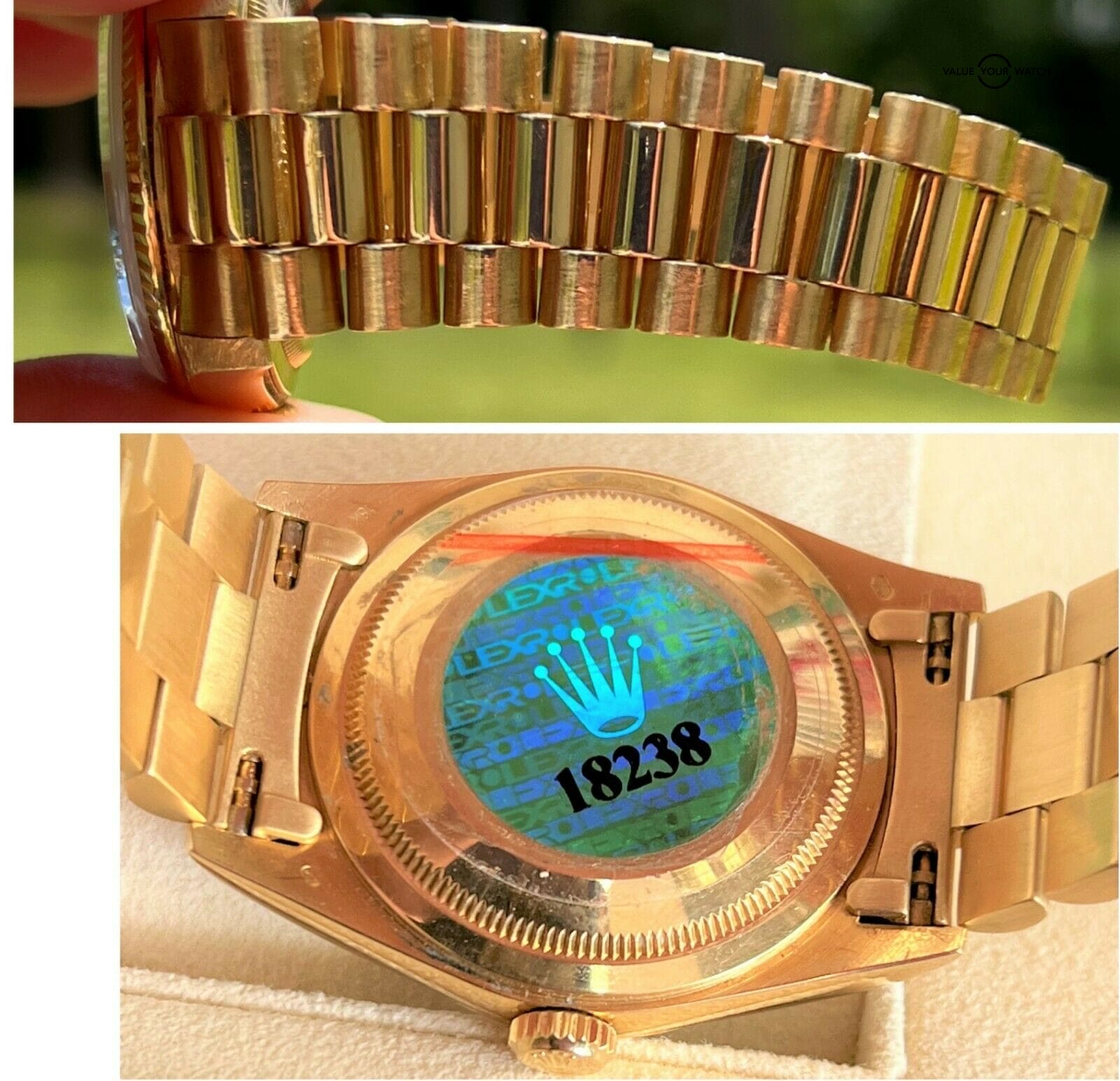 Rolex 18238 Day-Date FACTORY LAPIS LAZULI Dial ft