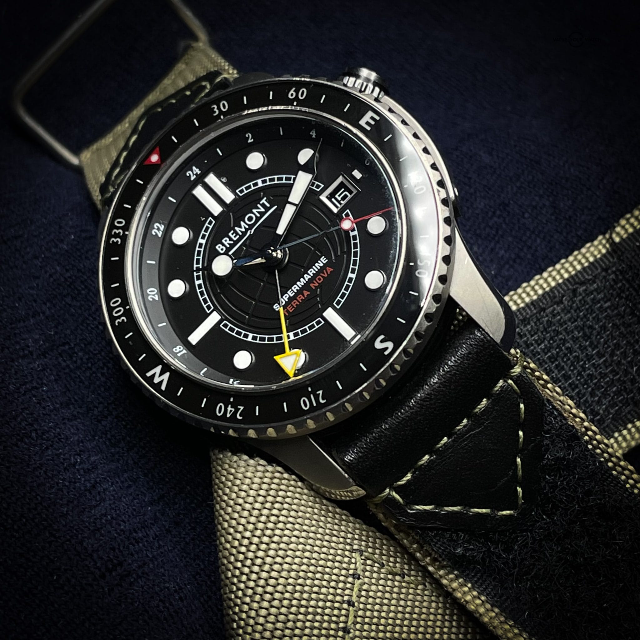 Bremont Supermarine Terra Nova GMT Full Set +2 Straps (2015) - Image 3