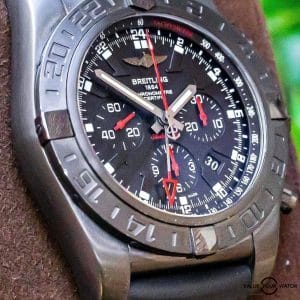 Breitling Chronomat GMT 47 Limited Edition Blacksteel Complete Deploy Box MB0413