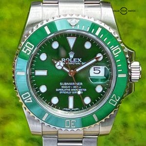 Rolex Submariner Date Hulk Green Dial Steel 116610LV