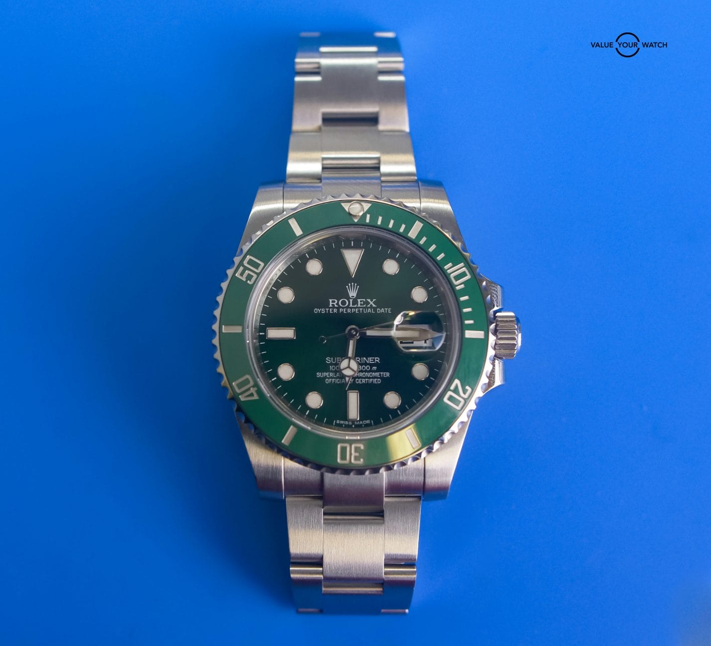 Rolex Submariner Date Hulk Green Dial Steel 116610LV - Image 6