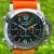Panerai Luminor 1950 Titanium Chrono Flyback Regatta 47MM PAM 526 Black Orange