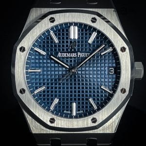 Audemars Piguet Royal Oak Selfwinding 15500ST Blue Dial &#8211; 10/2021 Full Set