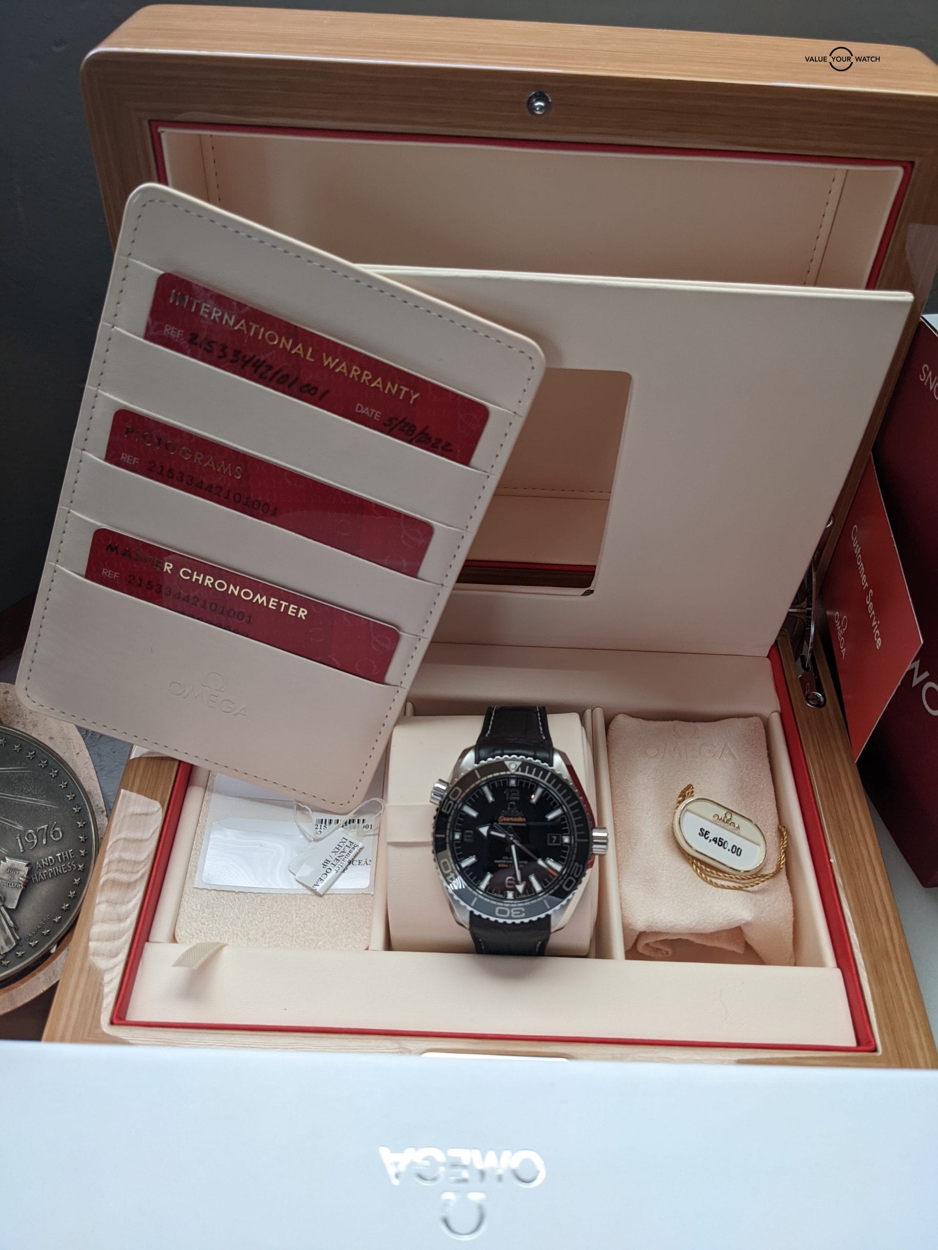 215.33.44.21.01.001 PLANET OCEAN 600M CO‑AXIAL MASTER CHRONOMETER 43.5 MM