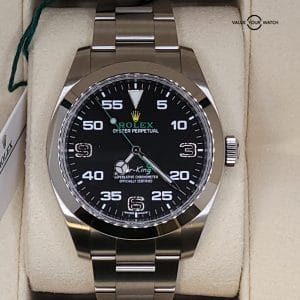 Rolex Air King 116900 LNIB 2021 Black Dial 40mm Stainless Steel Discontinued