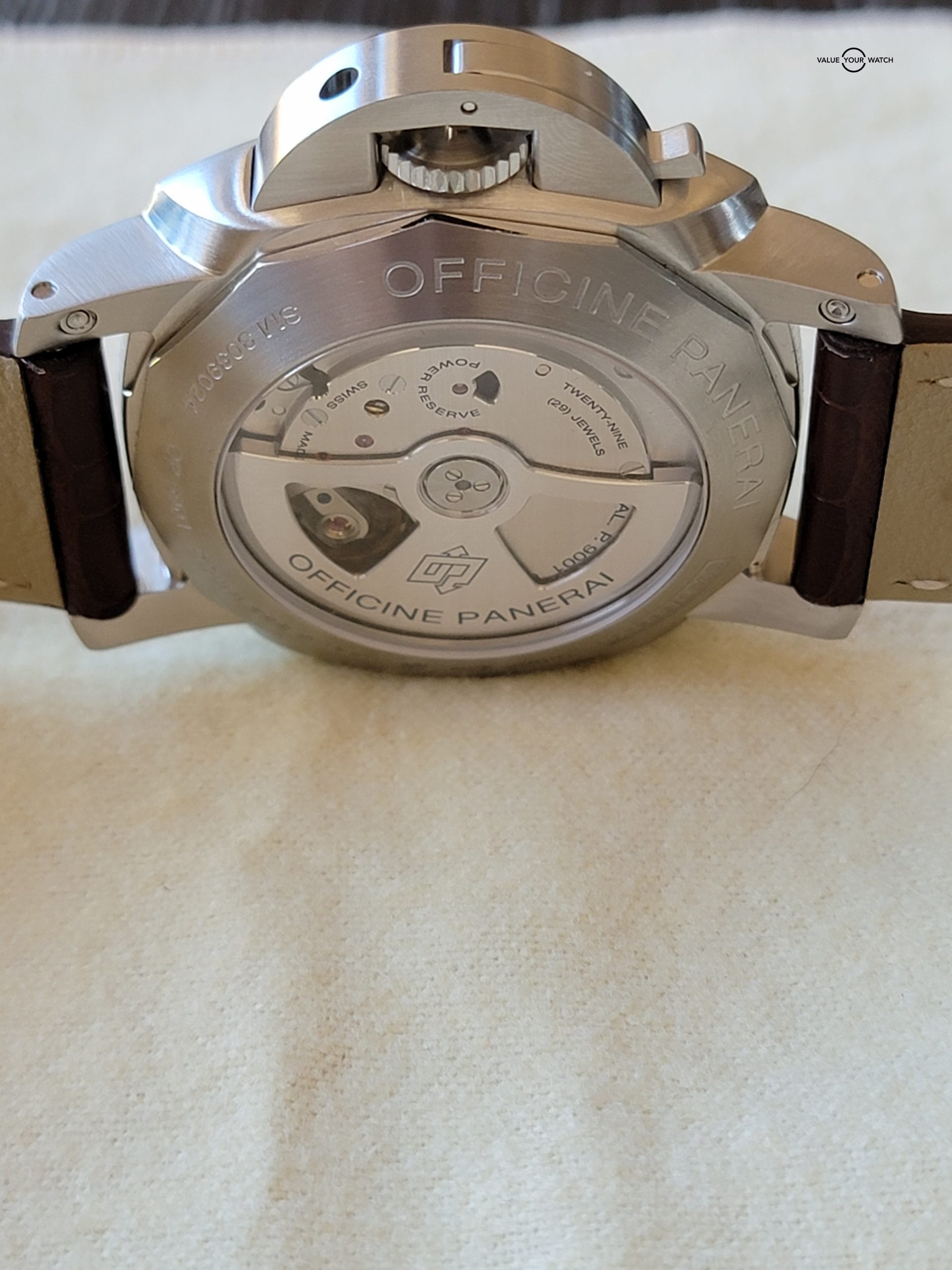 Panerai Luminor 1950 3 Days GMT Black Dial Automatic Complete Set 44mm - Image 11