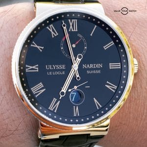 Ulysse Nardin Marine Chronometer Limited Edition Spasskaya Tower Rose Gold Watch