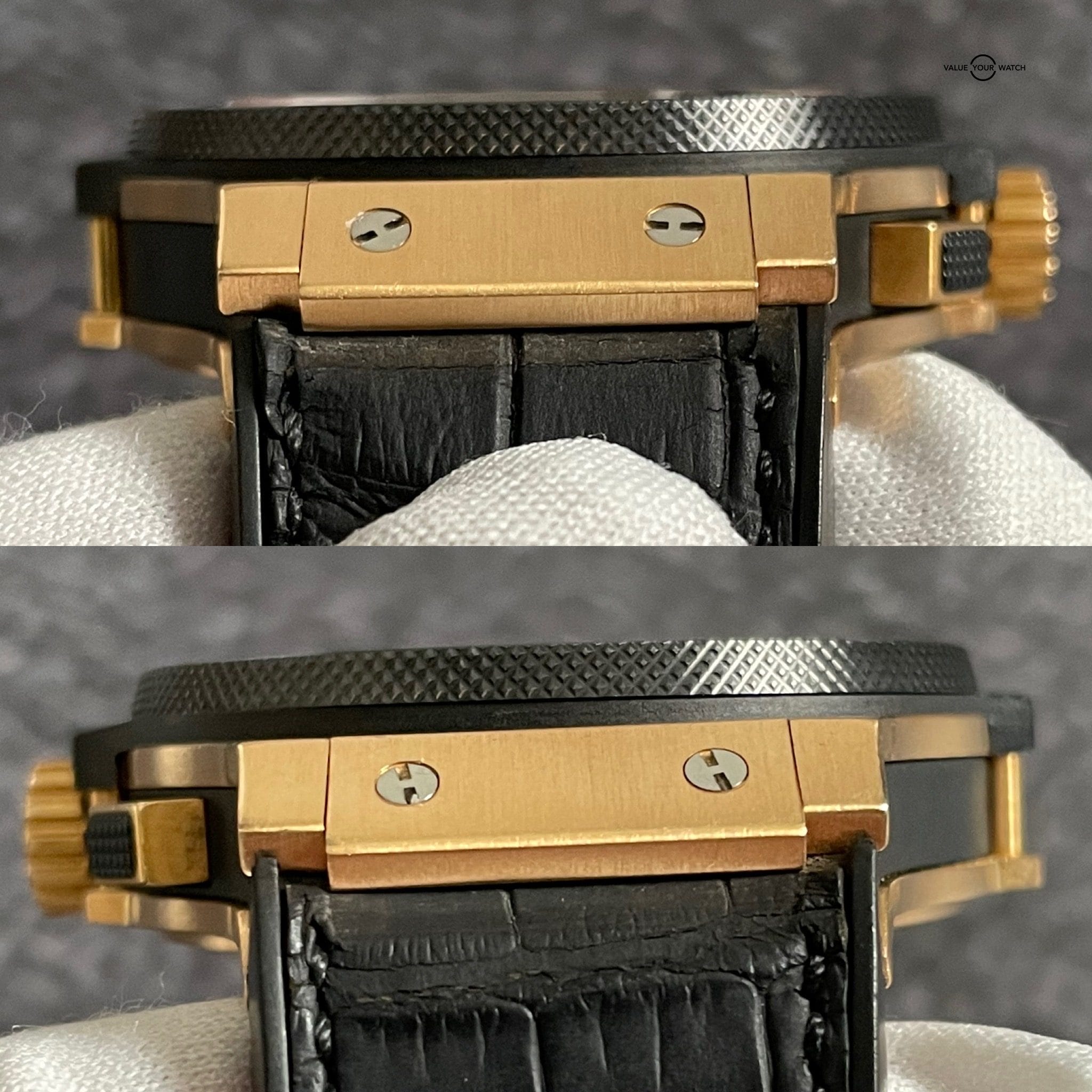 Hublot Big Bang Evolution Rose Gold Ceramic Carbon Chronograph 44mm – 301.PH.1780.RX – Full Set Serviced w/ Warranty! - Image 9