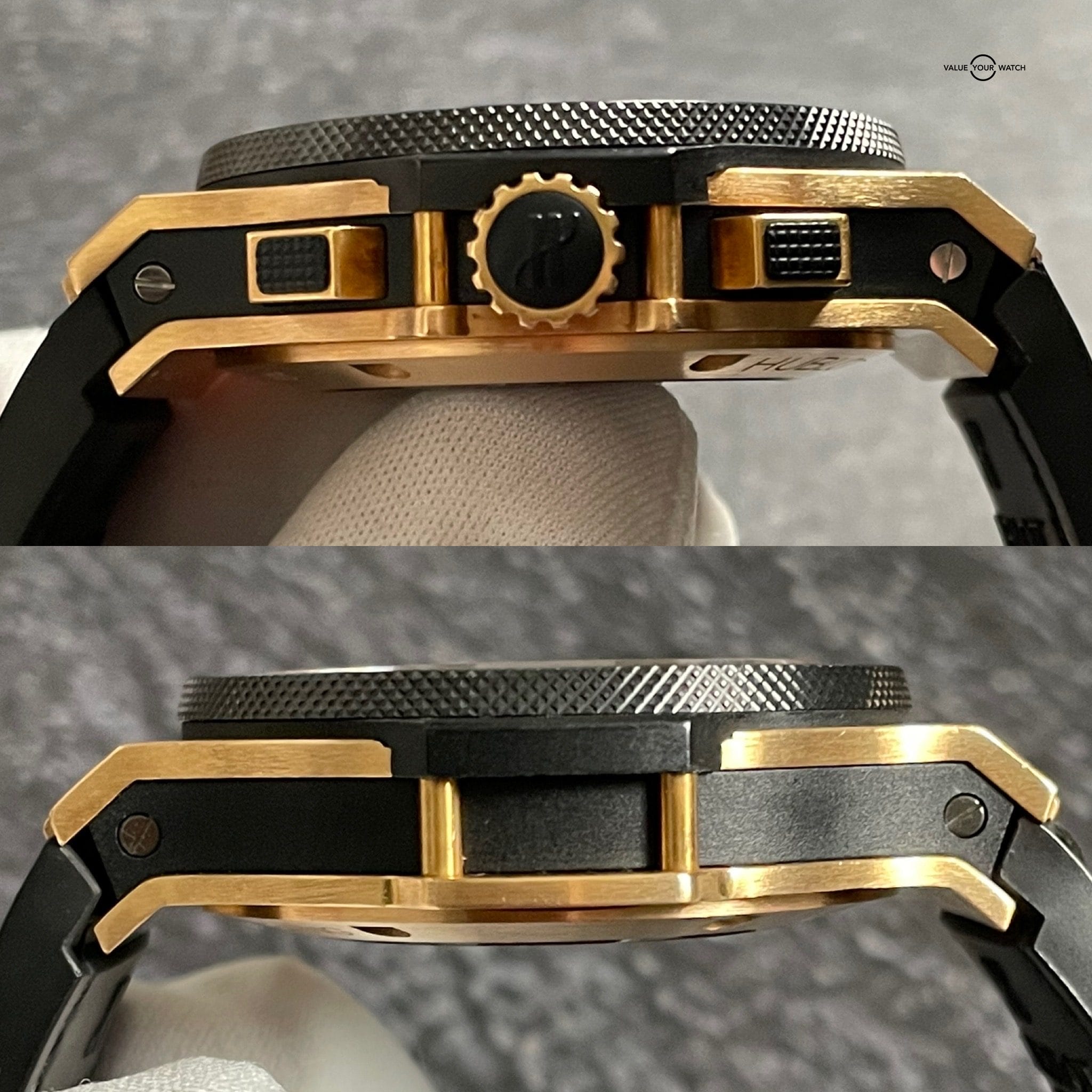 Hublot Big Bang Evolution Rose Gold Ceramic Carbon Chronograph 44mm – 301.PH.1780.RX – Full Set Serviced w/ Warranty! - Image 8