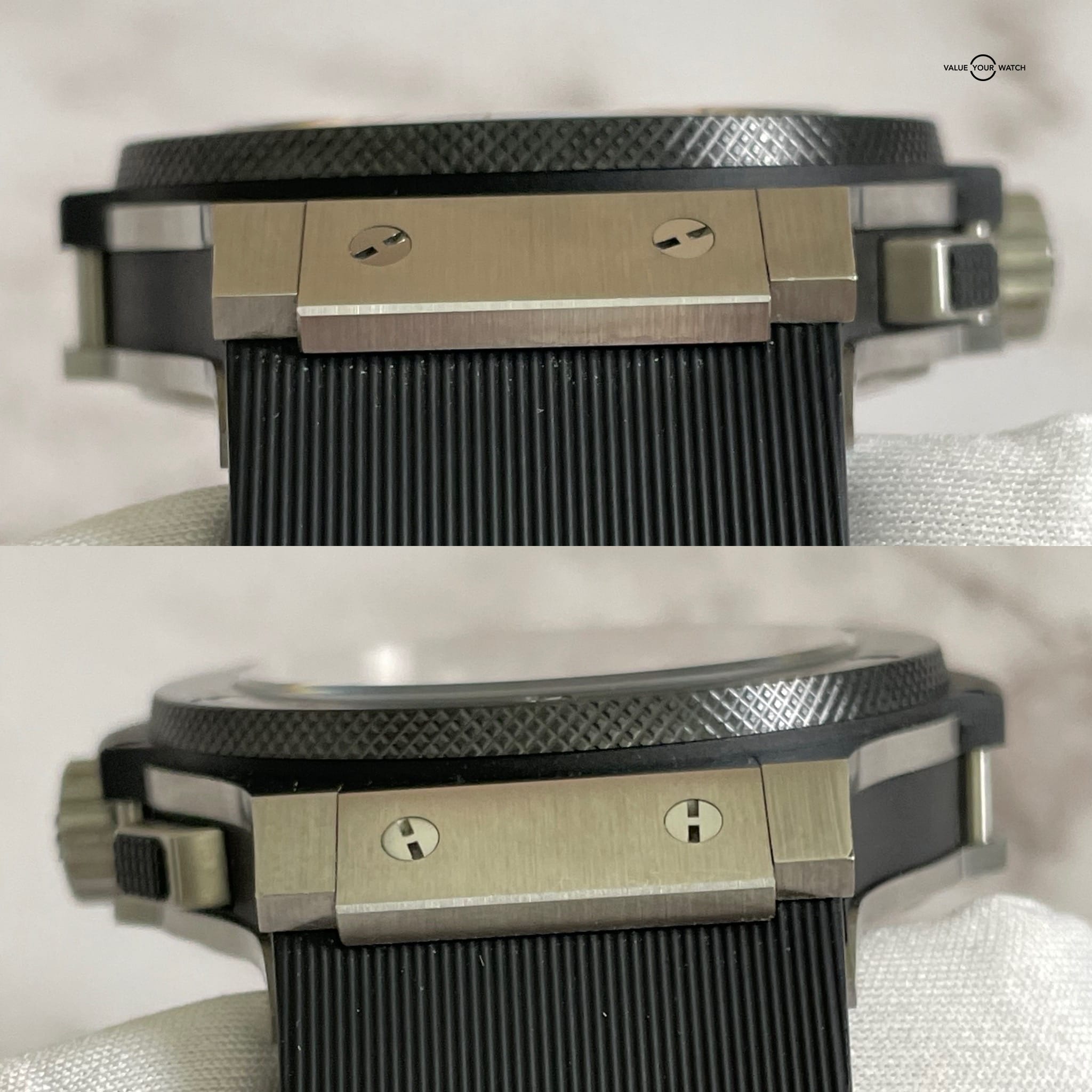 Hublot Big Bang Original Steel Ceramic Chronograph 44mm – 301.SM.1770.RX – 2017 Full Set + Strap! - Image 10