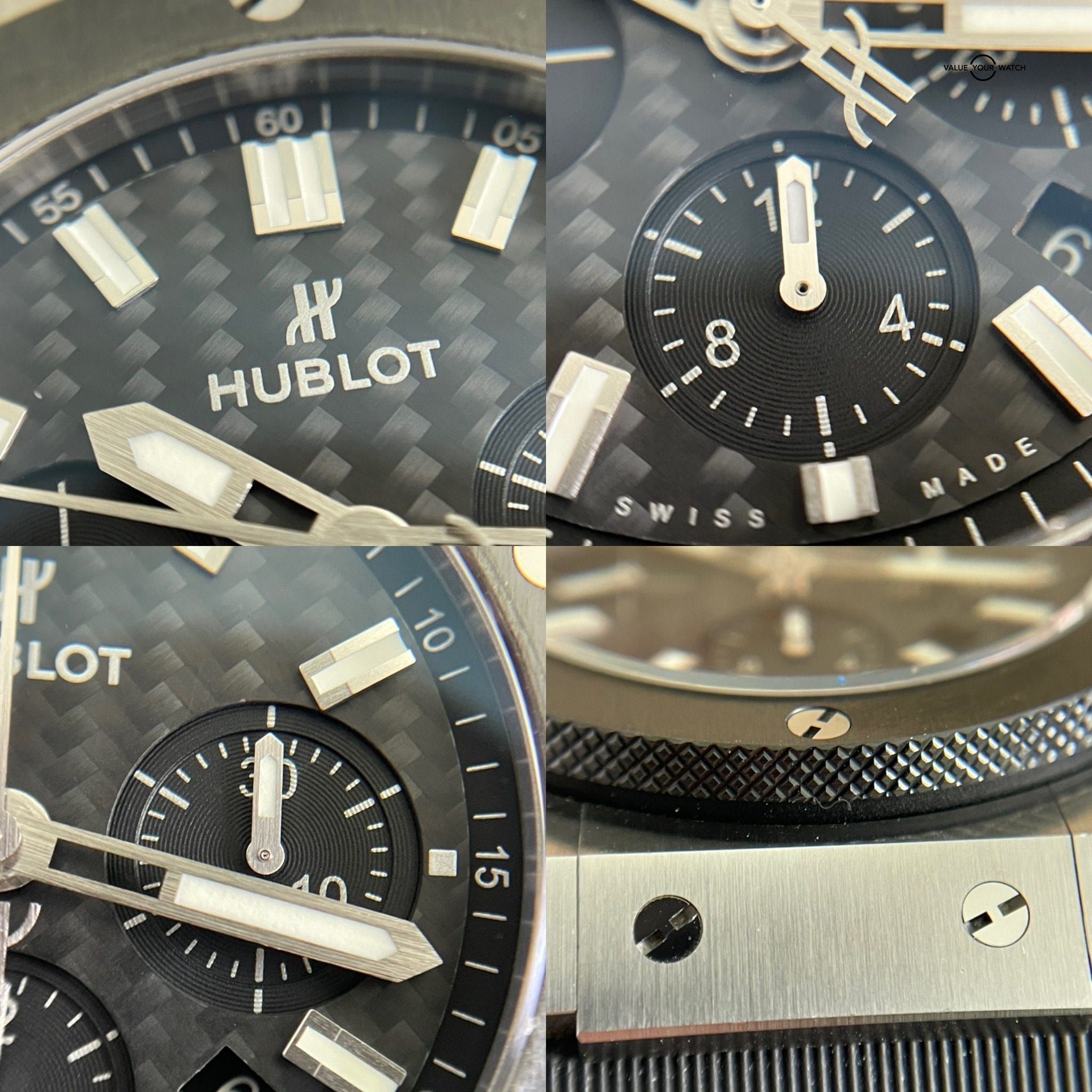 Hublot Big Bang Original Steel Ceramic Chronograph 44mm – 301.SM.1770.RX – 2017 Full Set + Strap! - Image 7