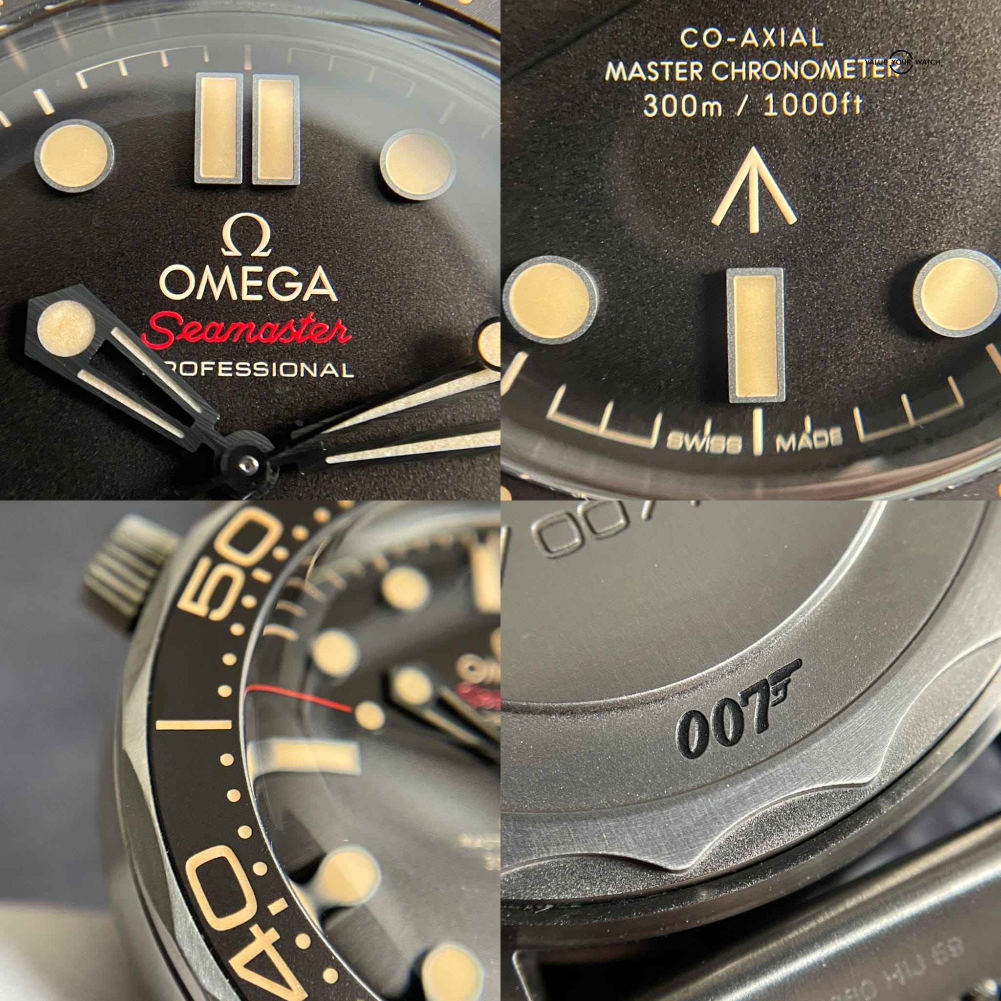 Omega Seamaster Diver 300M 007 Edition Titanium NTTD – 2021 Full Set Extra Strap! - Image 7