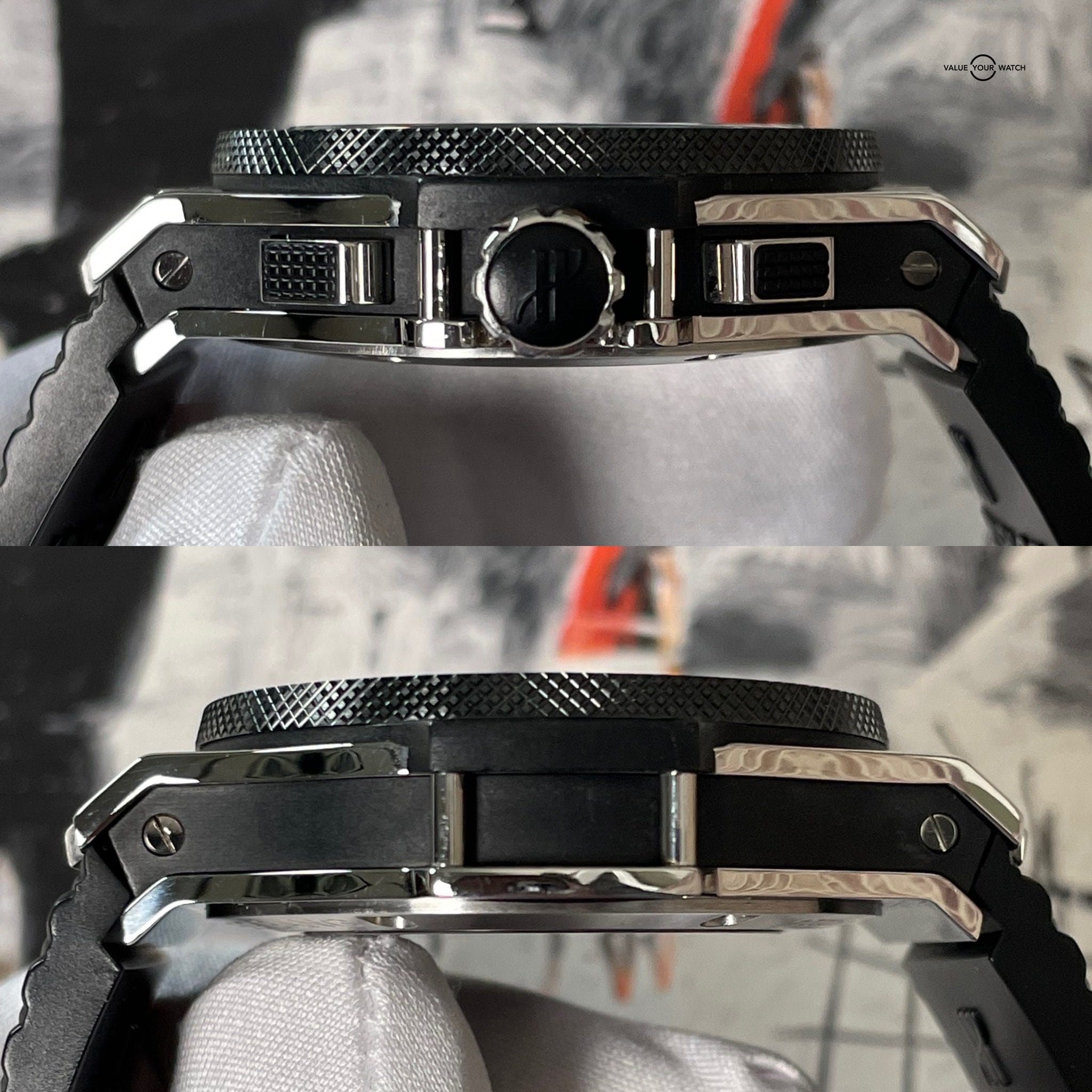 Hublot Big Bang Ceramic Carbon Fiber Steel Chronograph 41mm – 341.SB.131.RX - Image 9