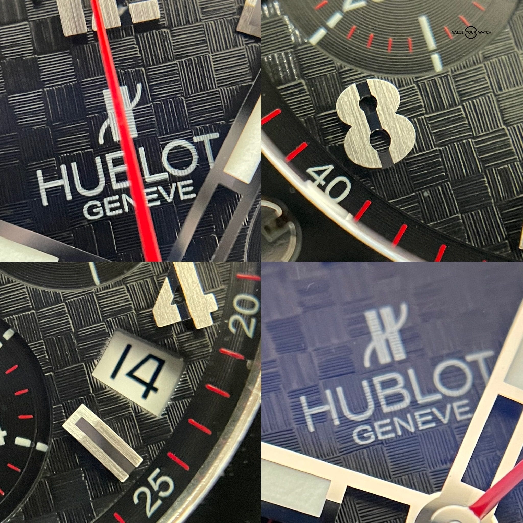 Hublot Big Bang Ceramic Carbon Fiber Steel Chronograph 41mm – 341.SB.131.RX - Image 6