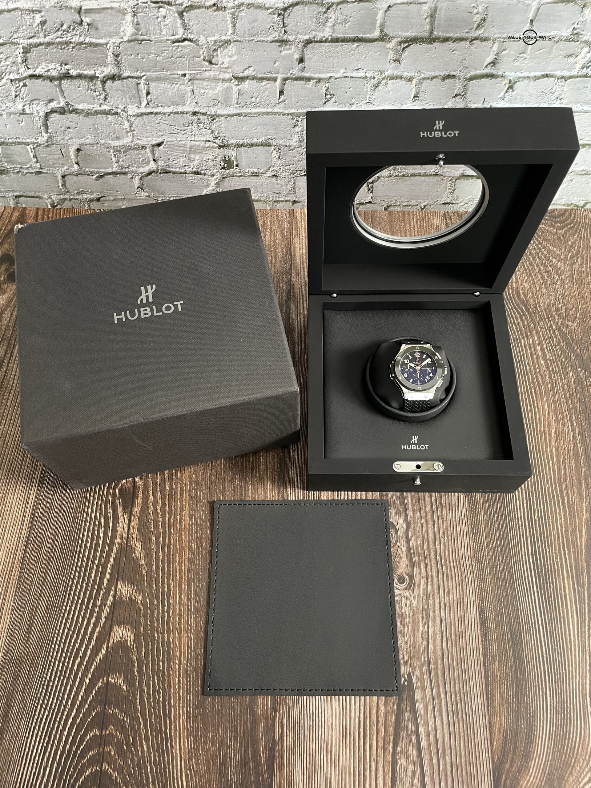 Hublot Big Bang Ceramic Carbon Fiber Steel Chronograph 41mm – 341.SB.131.RX - Image 7