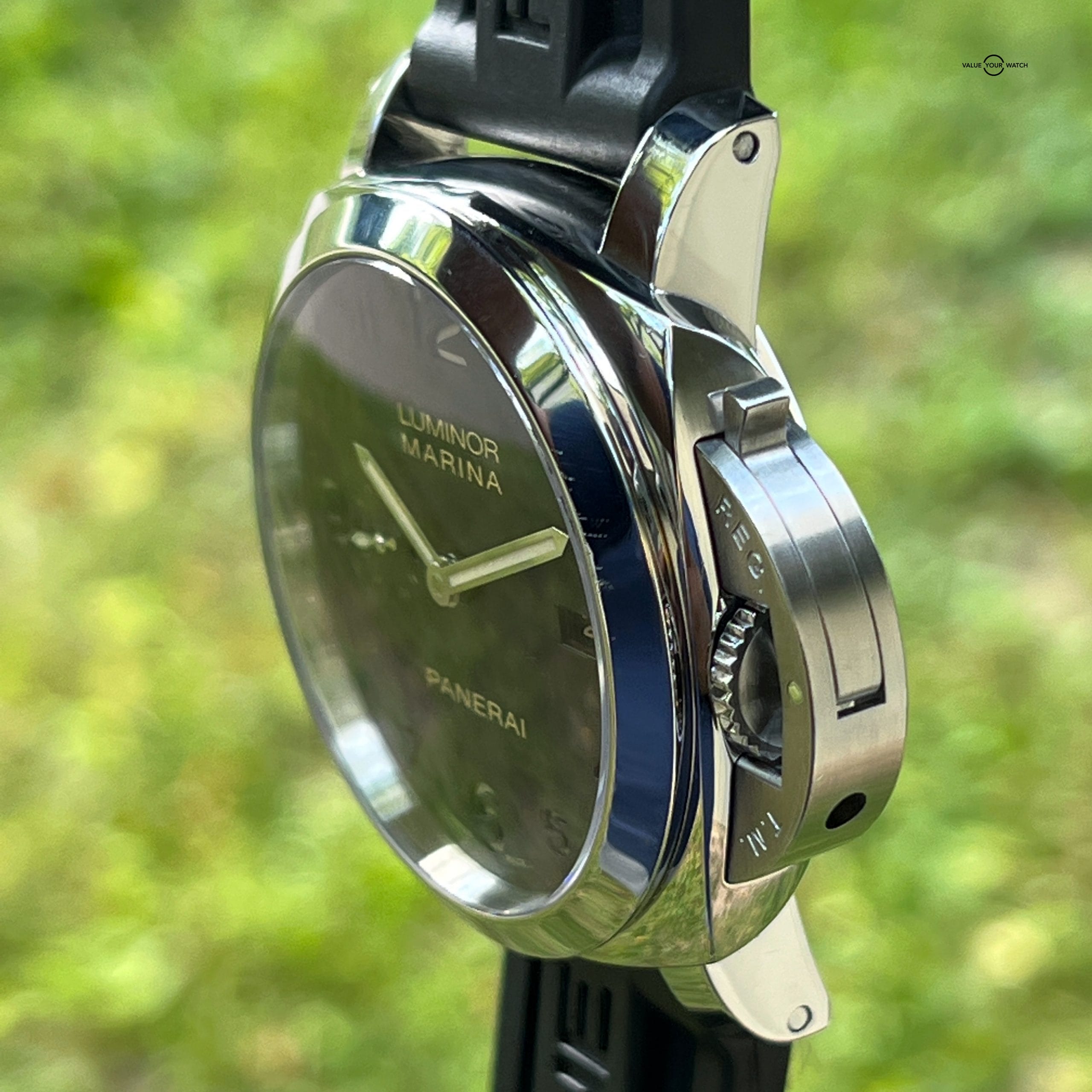 Panerai Luminor Marina 1950 3 Days Black Sandwich Dial PAM 359 Full Set - Image 7