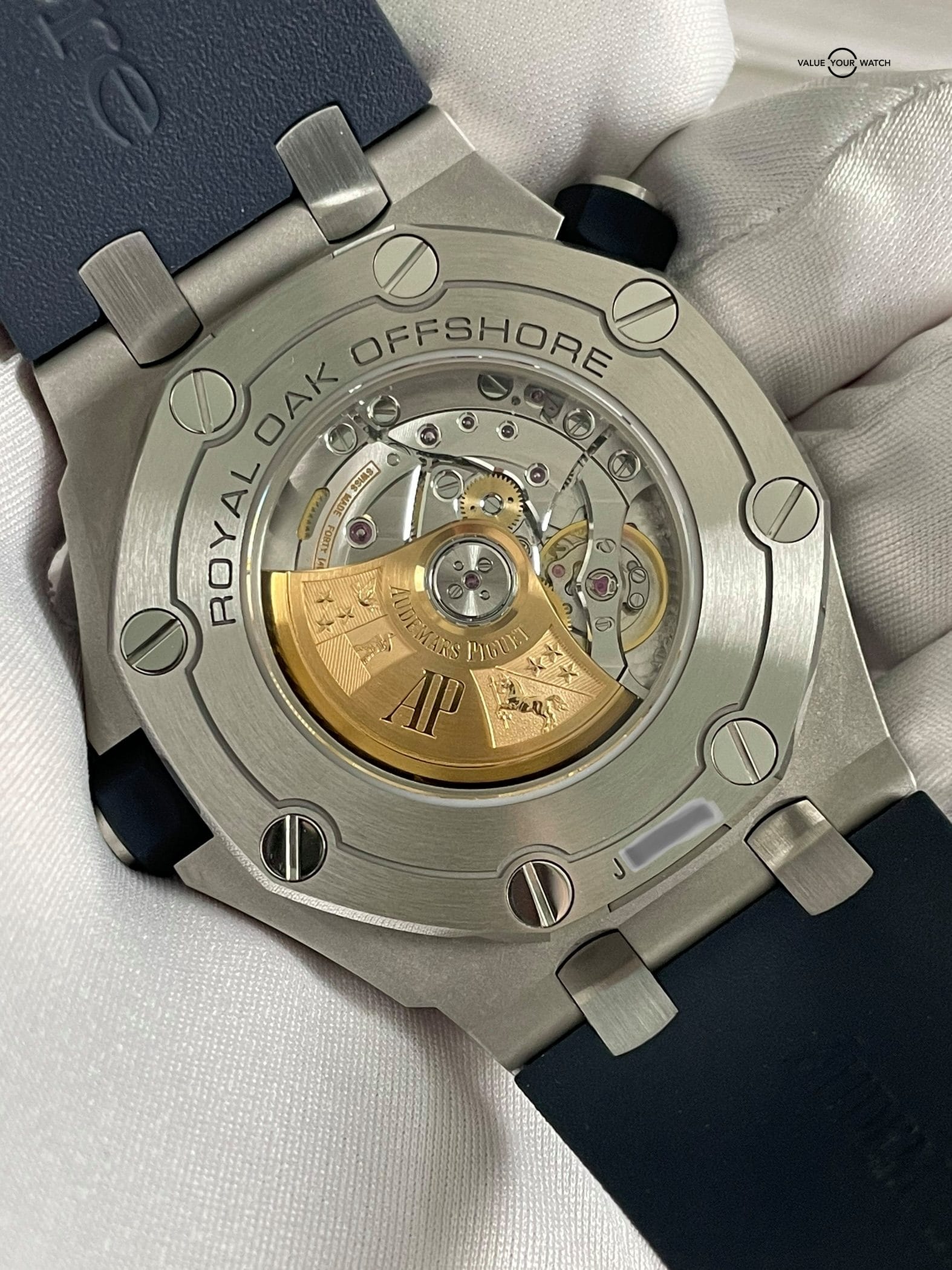 Audemars Piguet Royal Oak Offshore Diver 42mm Blue Yellow - 2019 Full Set Under Warranty! - Image 6