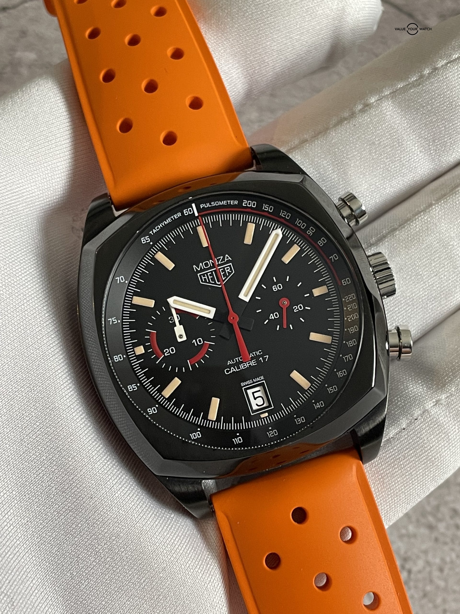TAG Heuer Monza Calibre 17 Chronograph 40th Anniversary Limited Edition 42mm –