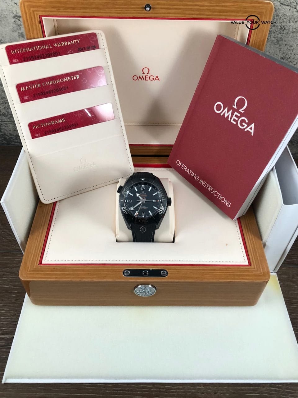 OMEGA Seamaster Planet Ocean Deep Black Full Kit - Image 9