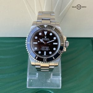Rolex Submariner No Date Ceramic Bezel – 114060 Mens Black Diver