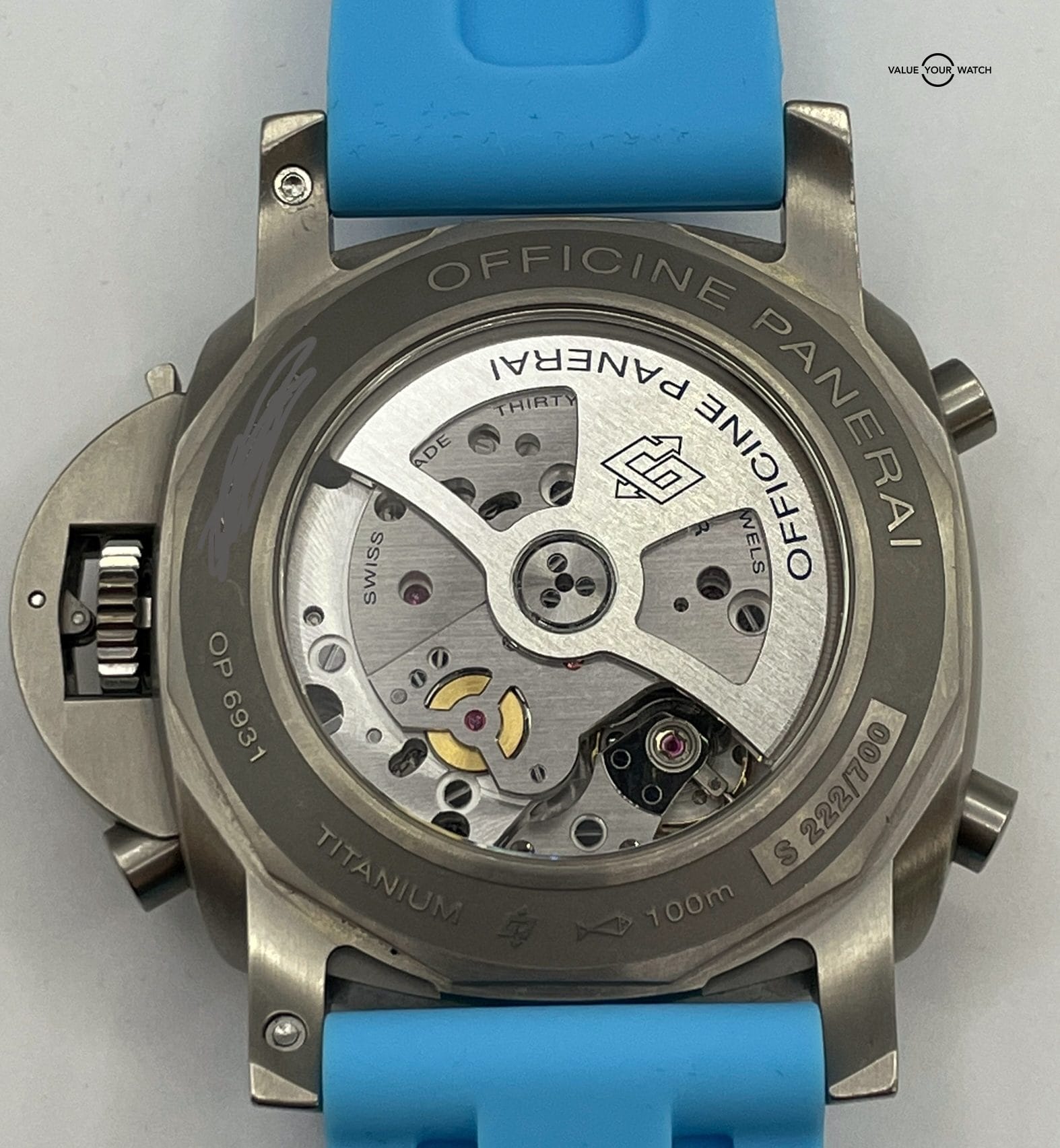 Panerai 526 Luminor Flyback Regatta Titanium Chronograph PAM526