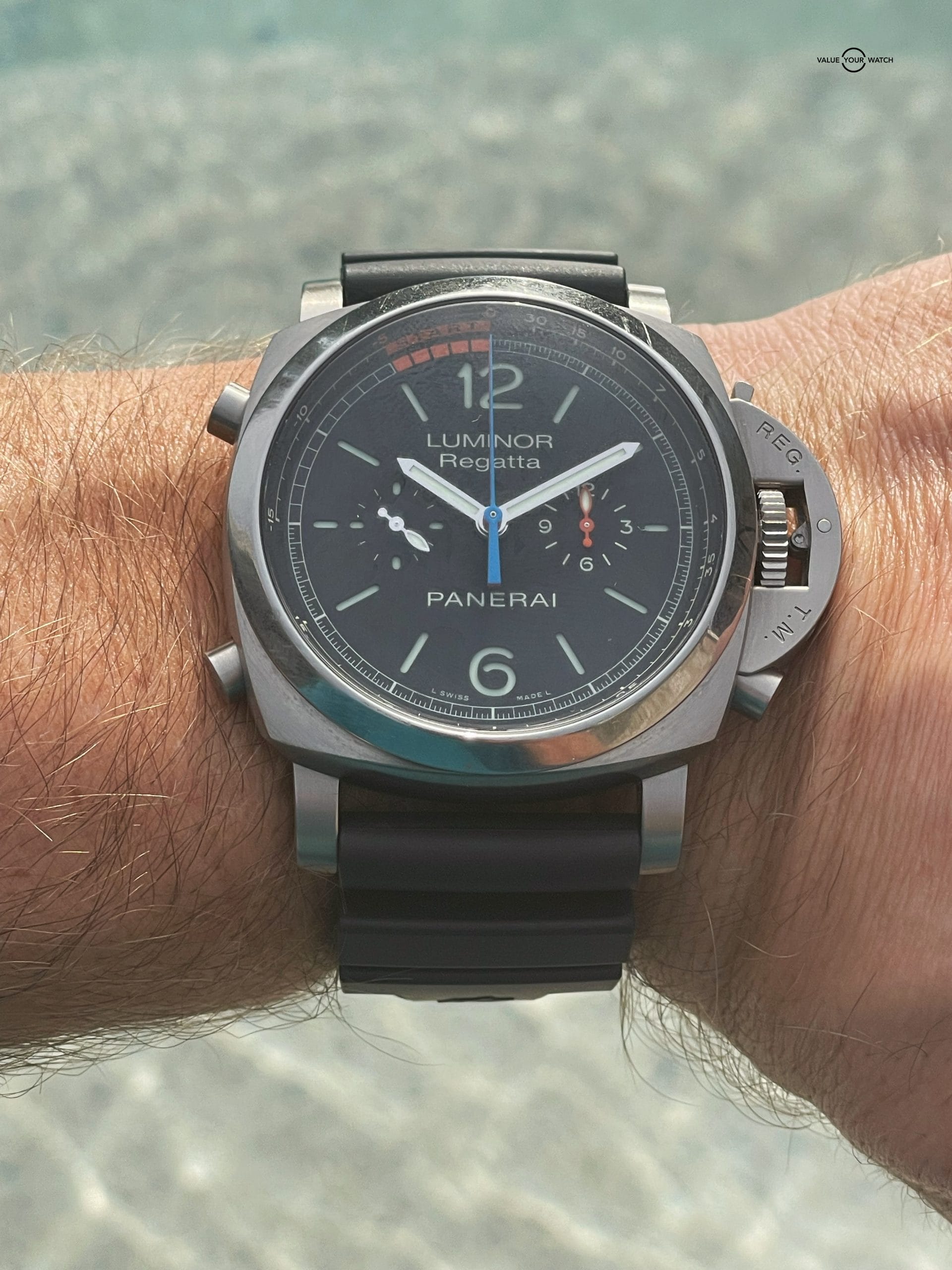 Panerai 526 Luminor Flyback Regatta Titanium Chronograph PAM526