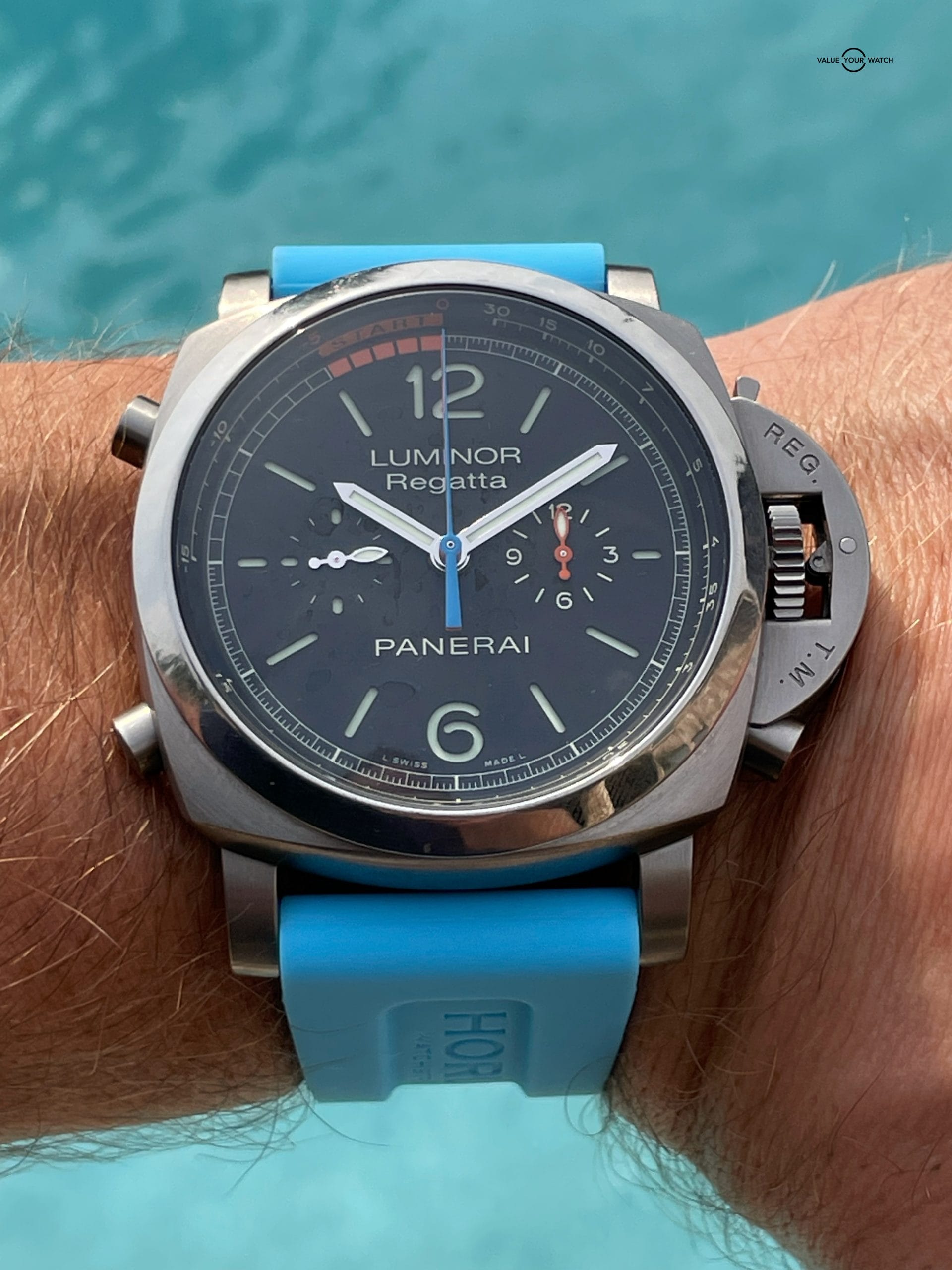 Panerai regatta outlet blue