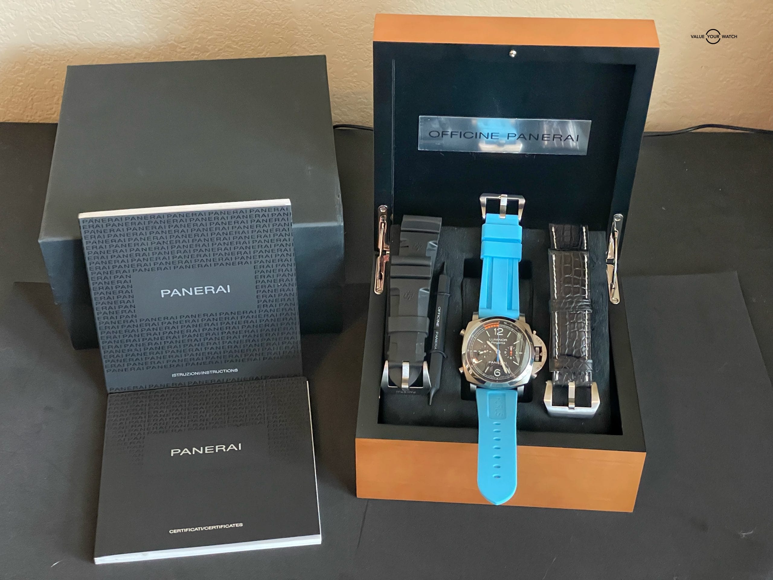 Panerai 526 Luminor Flyback Regatta Titanium Chronograph PAM526 PAM00526 - Image 3