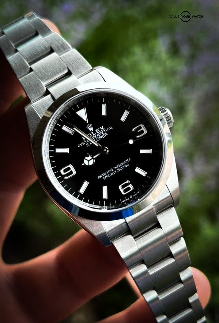 Rolex Explorer I 214270 39mm Mk1 dial. RSC serviced. Full set. - Image 3