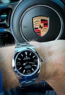 Rolex Explorer I 214270 39mm Mk1 dial. RSC serviced. Full set. - Image 4