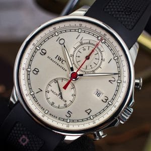IWC Portuguese Yacht Club Chronograph IW390211 Steel 45mm Watch BONUS STRAPS