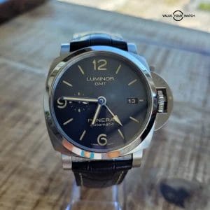 Panerai Luminor 1950 GMT Blue PAM 1033 Stainless Steel 44mm Date PAM01033