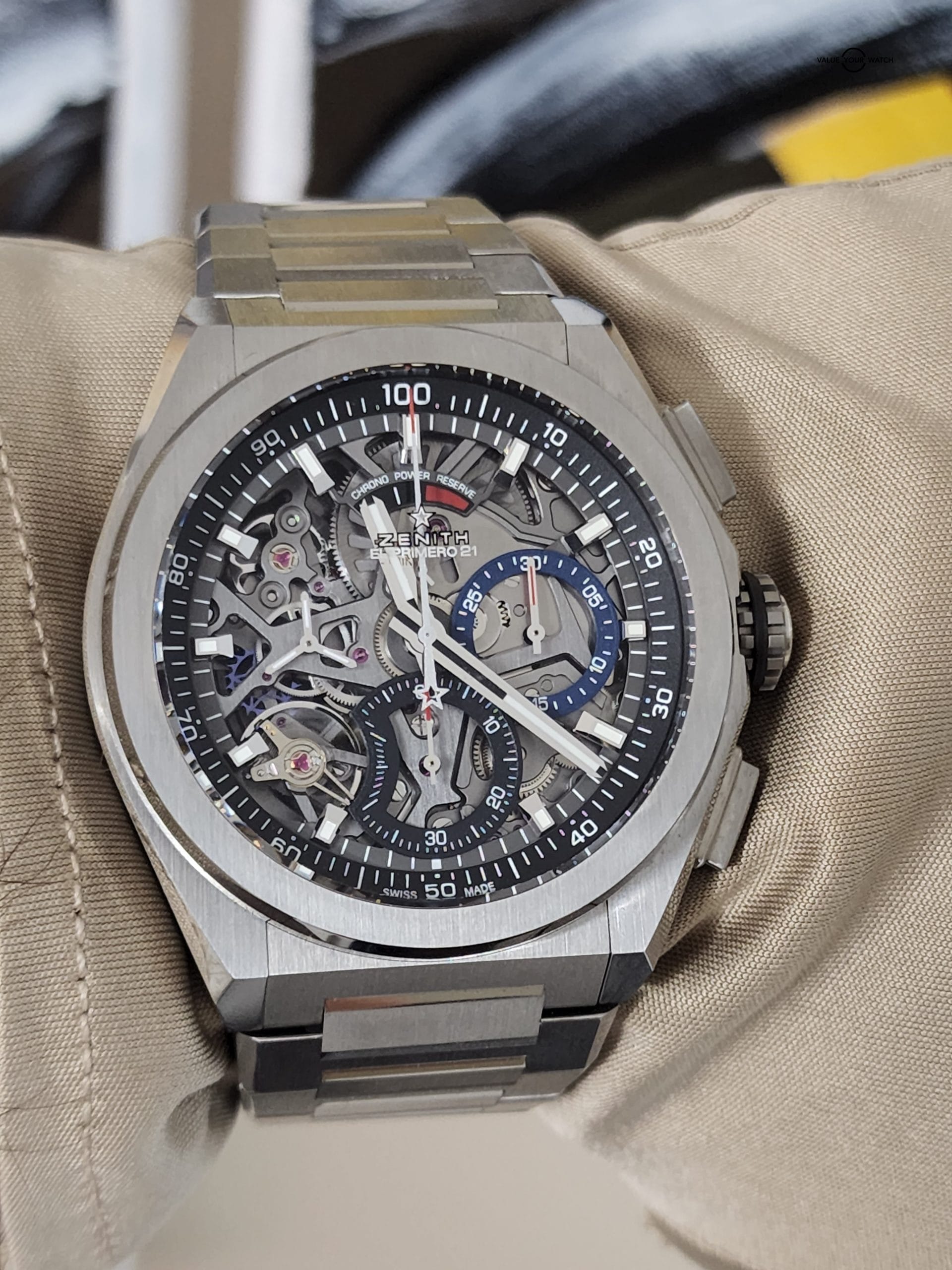Zenith El Primero Titanium Chronograph Skeleton
