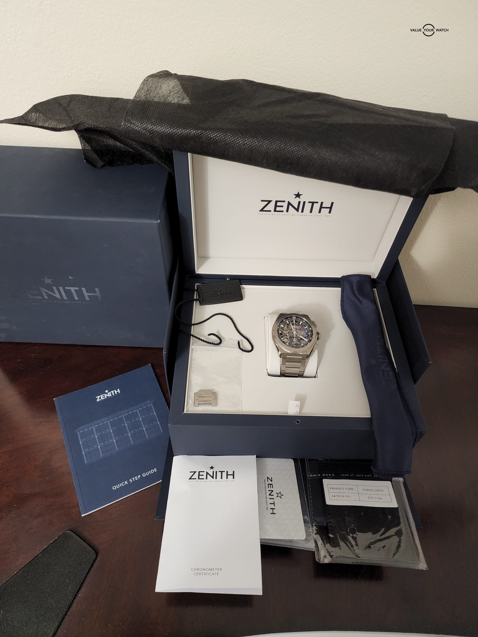 Zenith El Primero Titanium Chronograph Skeleton - Image 8