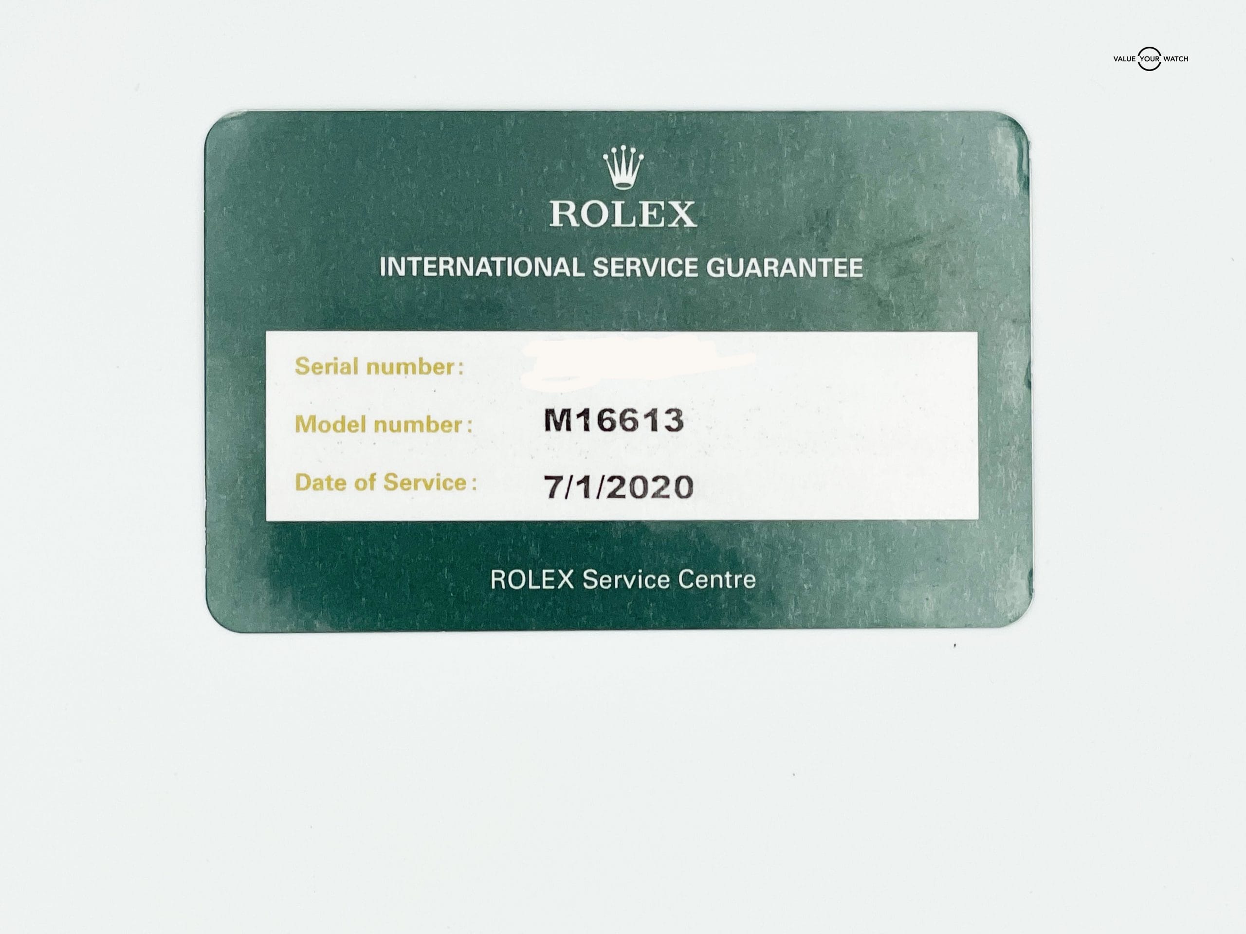 FS - Rolex Submariner 16613 18K yellow Gold/Steel Box/Paper, 2004 - $14,959 - Image 4