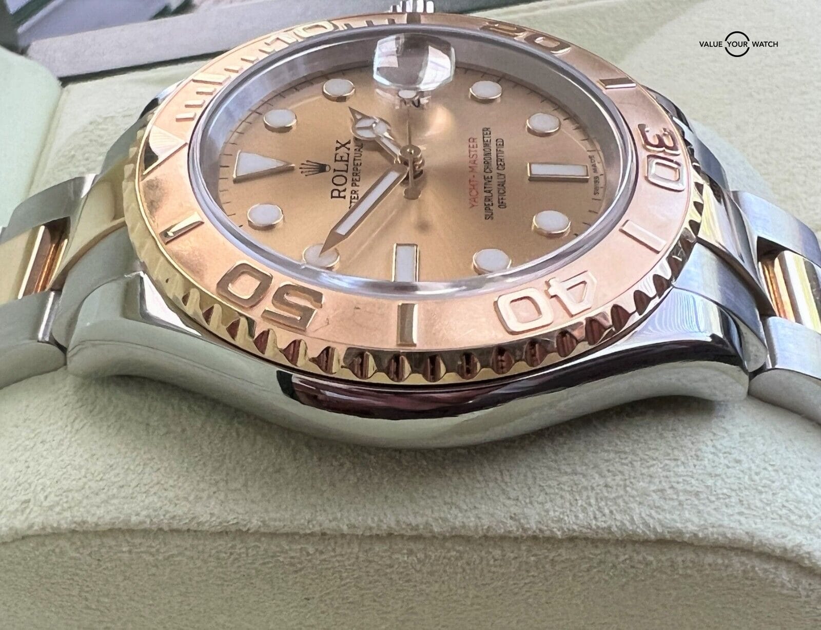 Rolex Yacht-Master 16623 Two Tone 18K Yellow Gold/SS 40mm BOXES/PAPERS! - Image 3