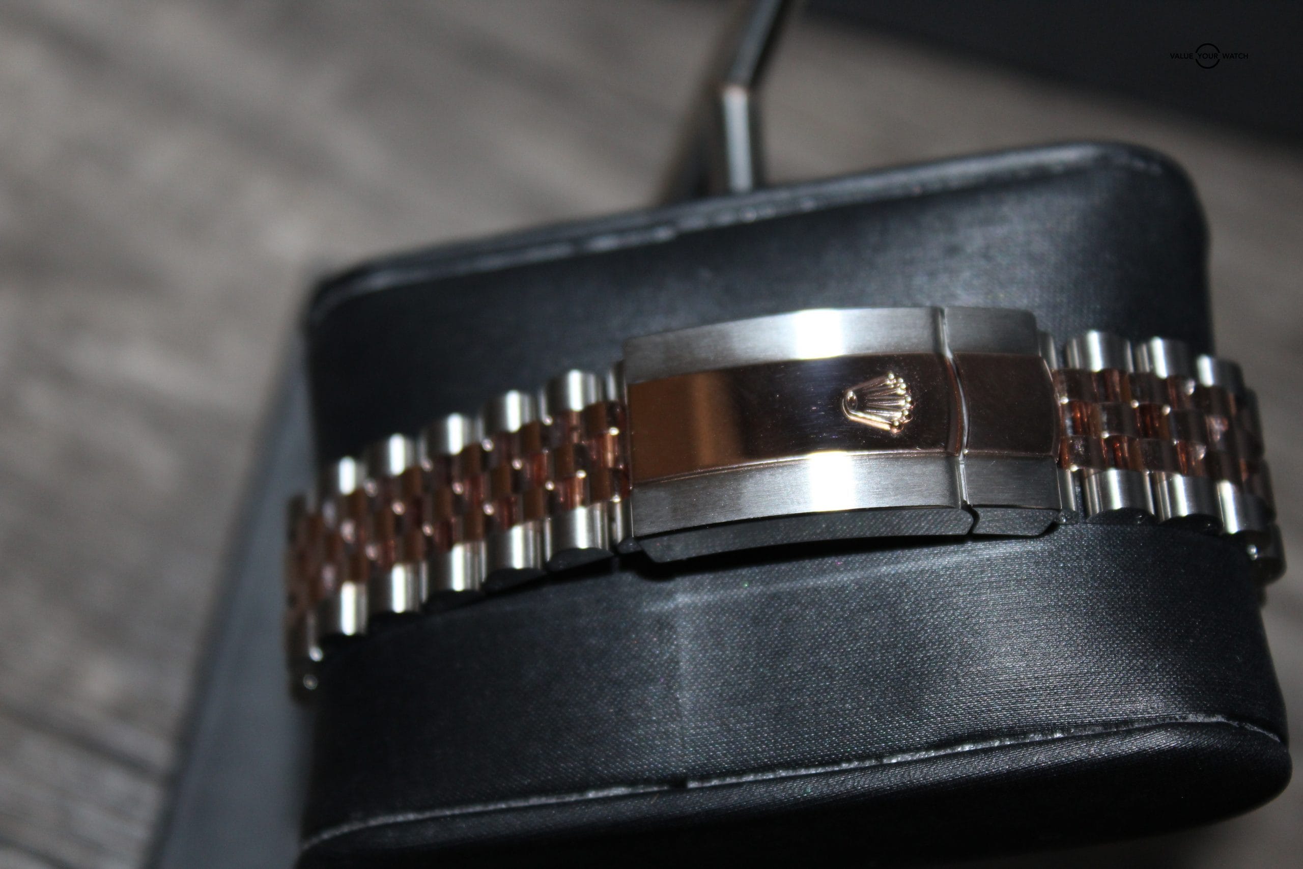 Rolex Lady-Datejust 36 Mother of Pearl 18k Everose Gold & Diamonds BNWT 2022 - Image 3