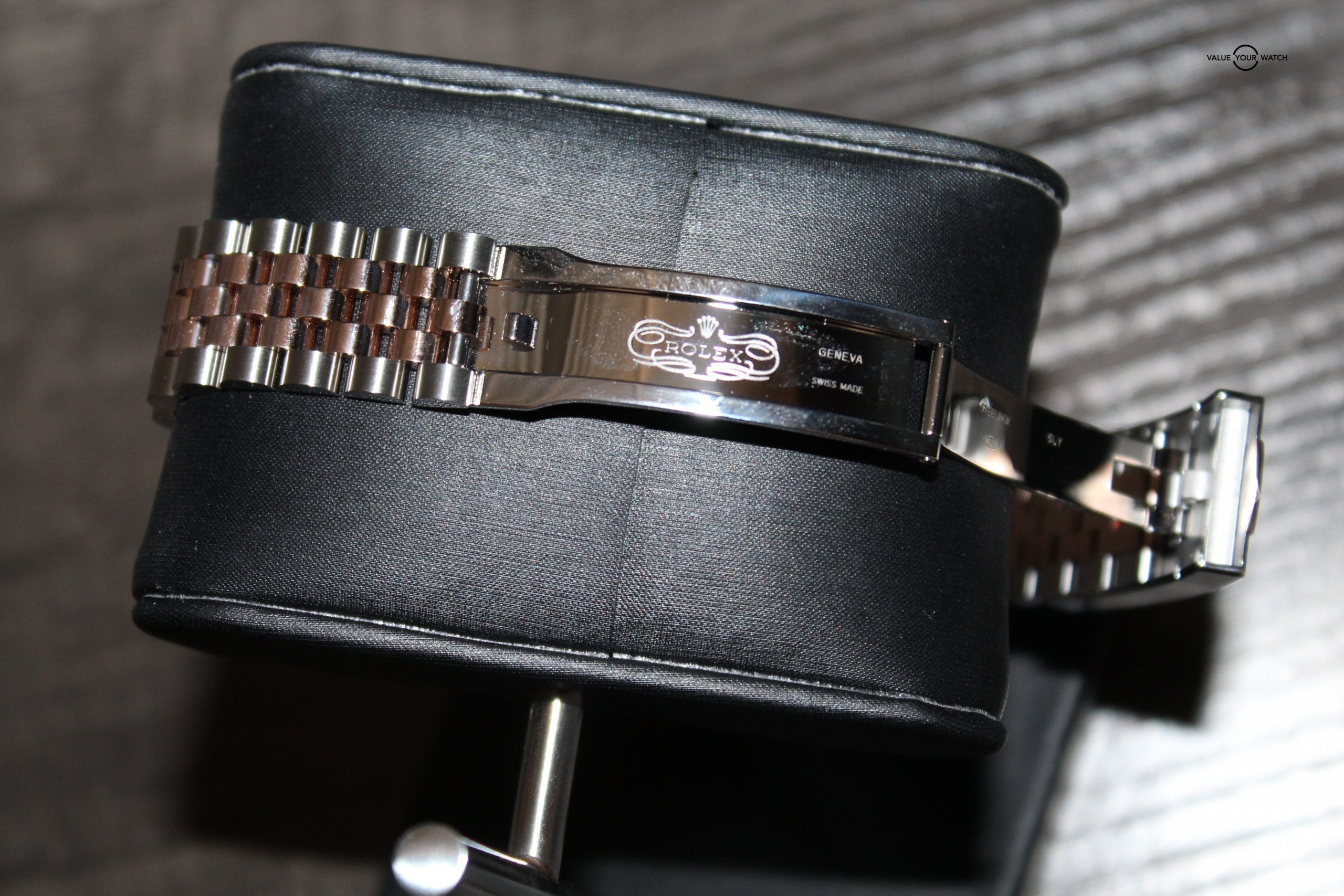 Rolex Lady-Datejust 36 Mother of Pearl 18k Everose Gold & Diamonds BNWT 2022 - Image 4