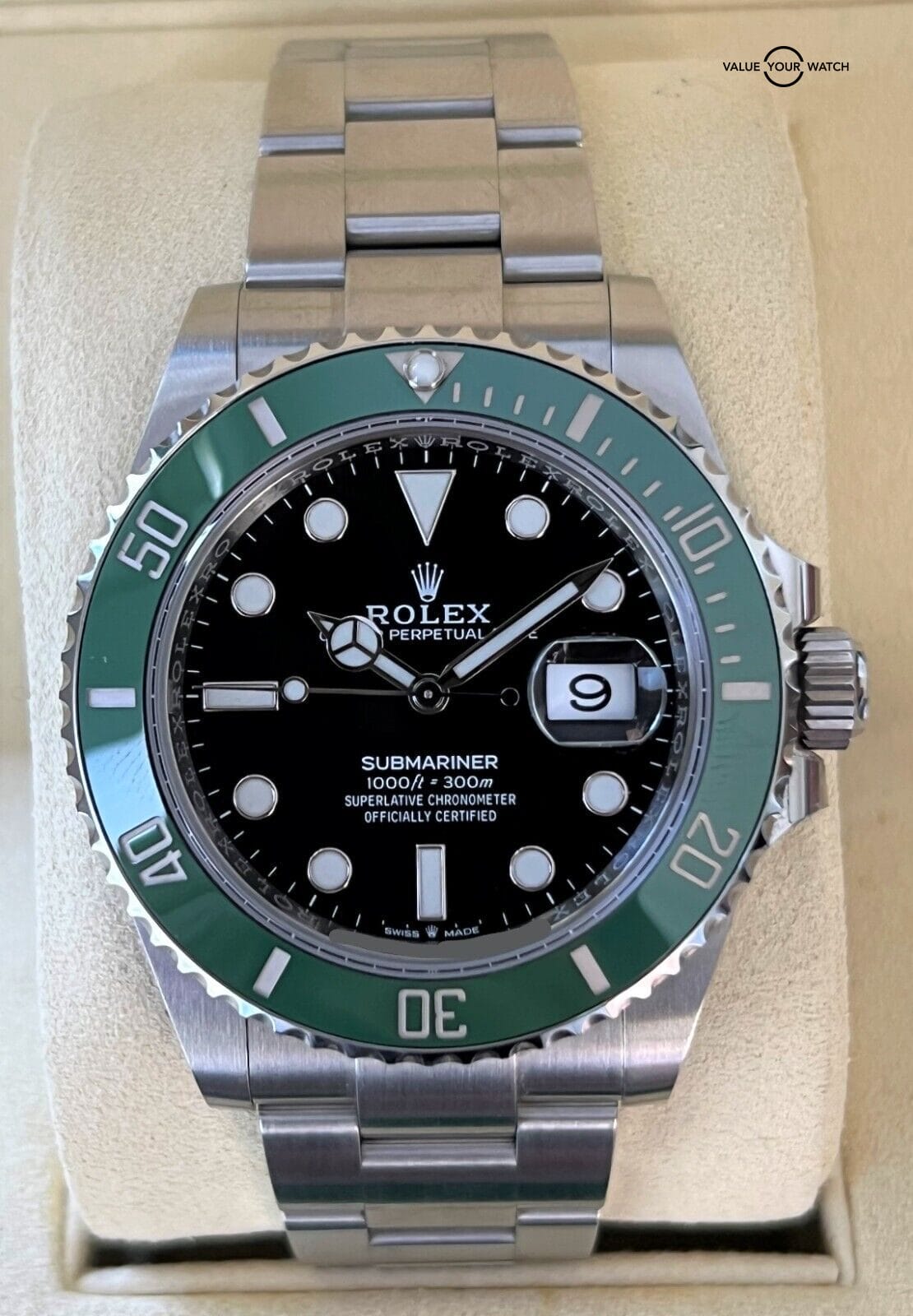 Rolex Submariner 126610LV 41mm GREEN KERMIT 2021 with CARD! - Image 2