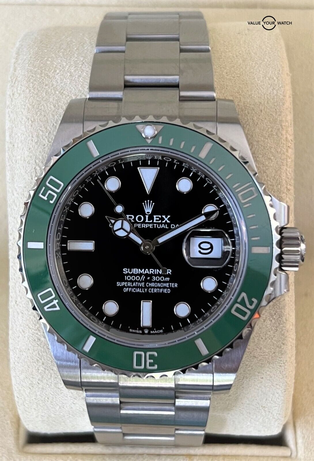 Rolex Submariner 126610LV 41mm GREEN KERMIT 2021 with CARD!