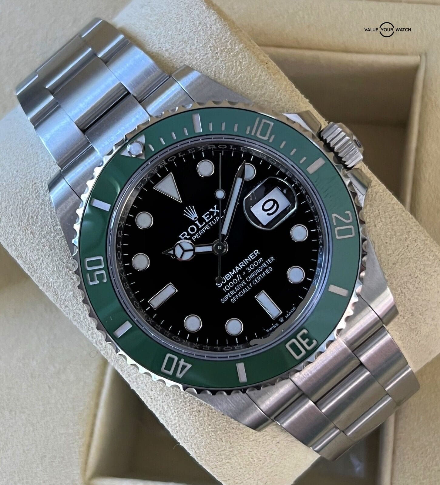 Rolex Submariner 126610LV 41mm GREEN KERMIT 2021 with CARD! - Image 4