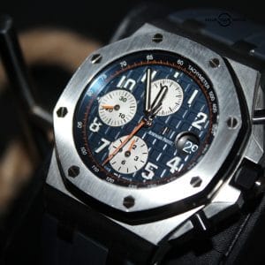 Audemars Piguet Royal Oak Offshore Stainless Steel Chronograph 42mm Royal Blue