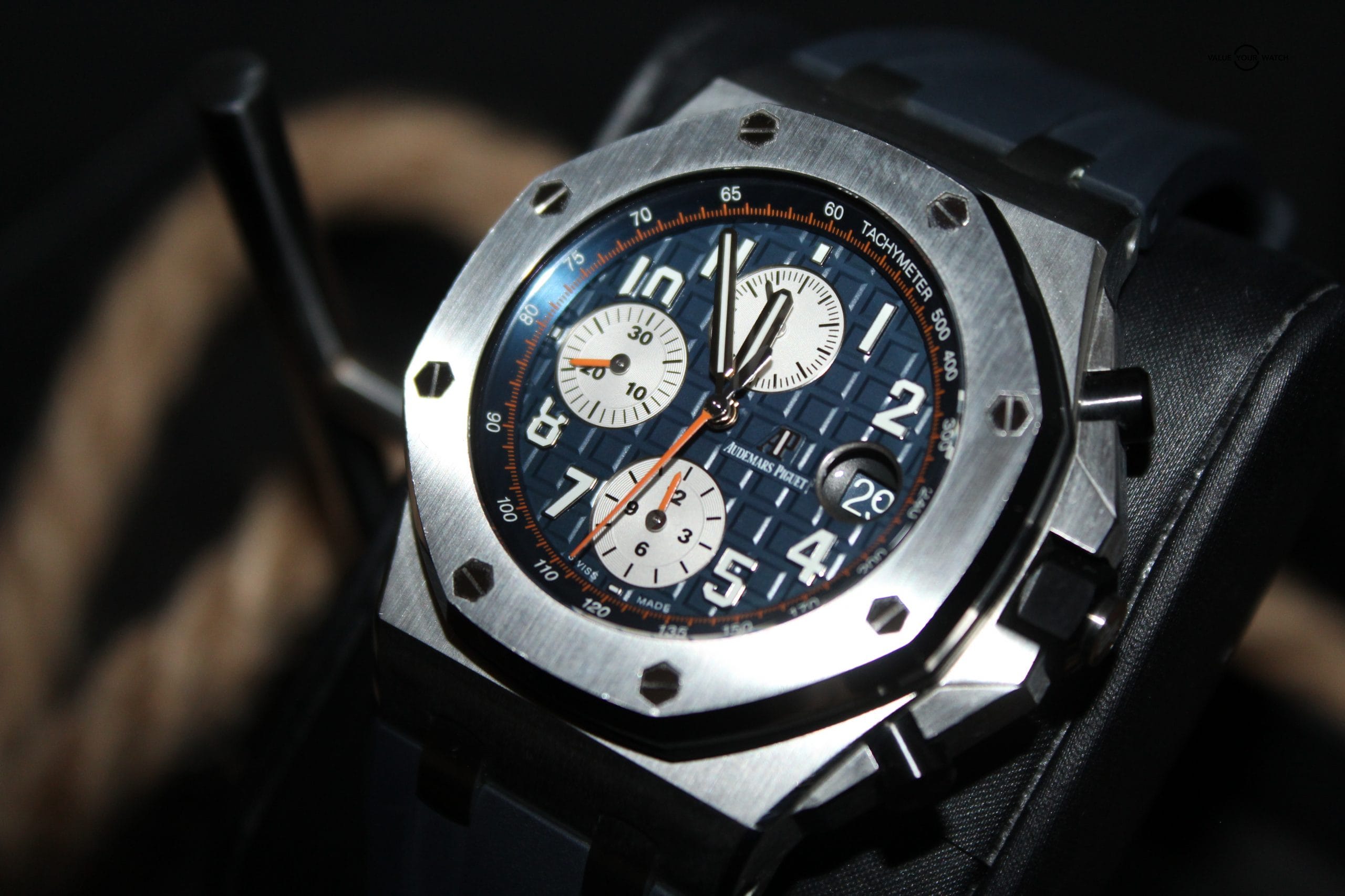 Audemars Piguet Royal Oak Offshore Stainless Steel Chronograph 42mm Royal Blue