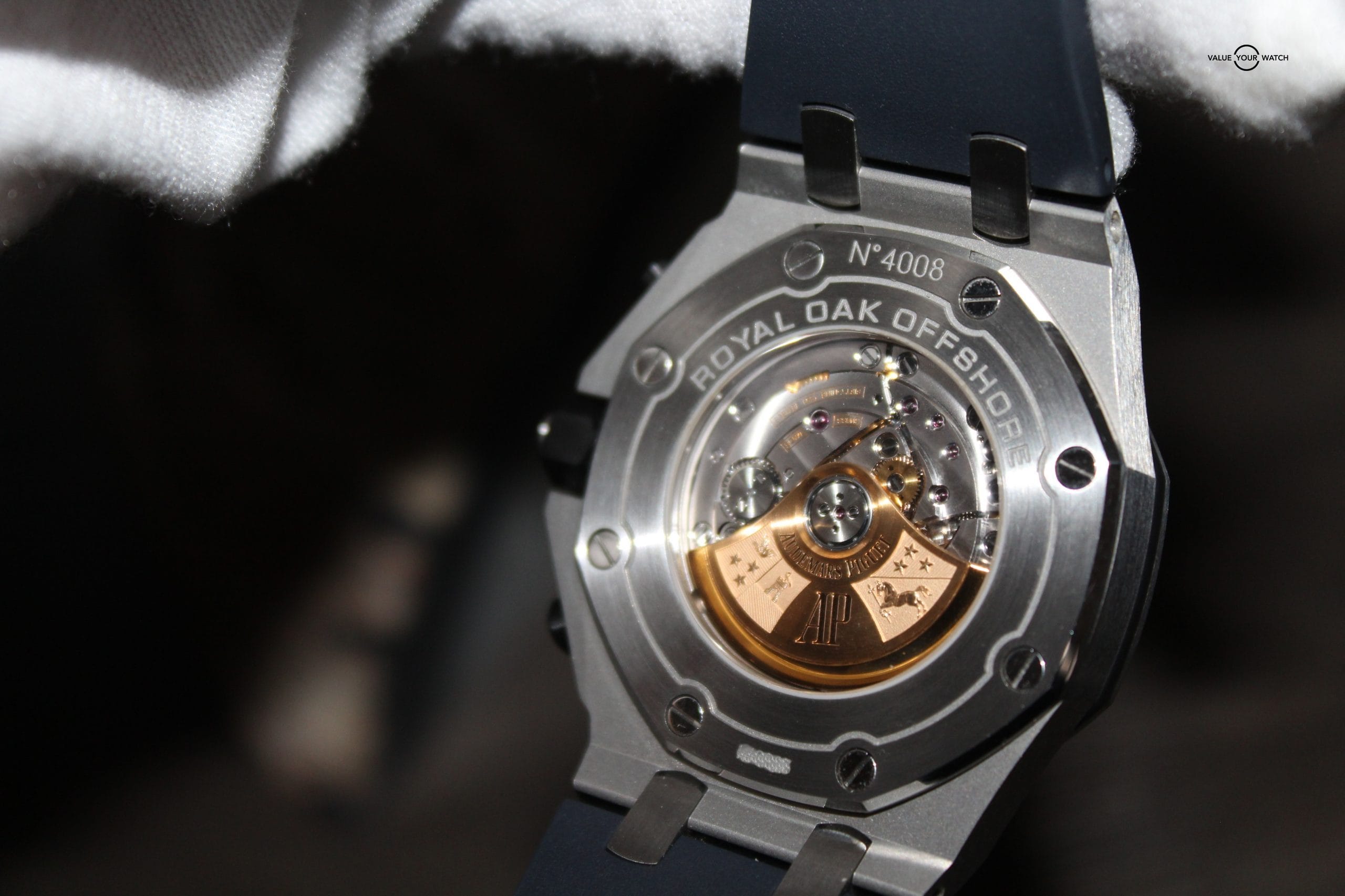 Audemars Piguet Royal Oak Offshore Stainless Steel Chronograph 42mm Royal Blue - Image 3
