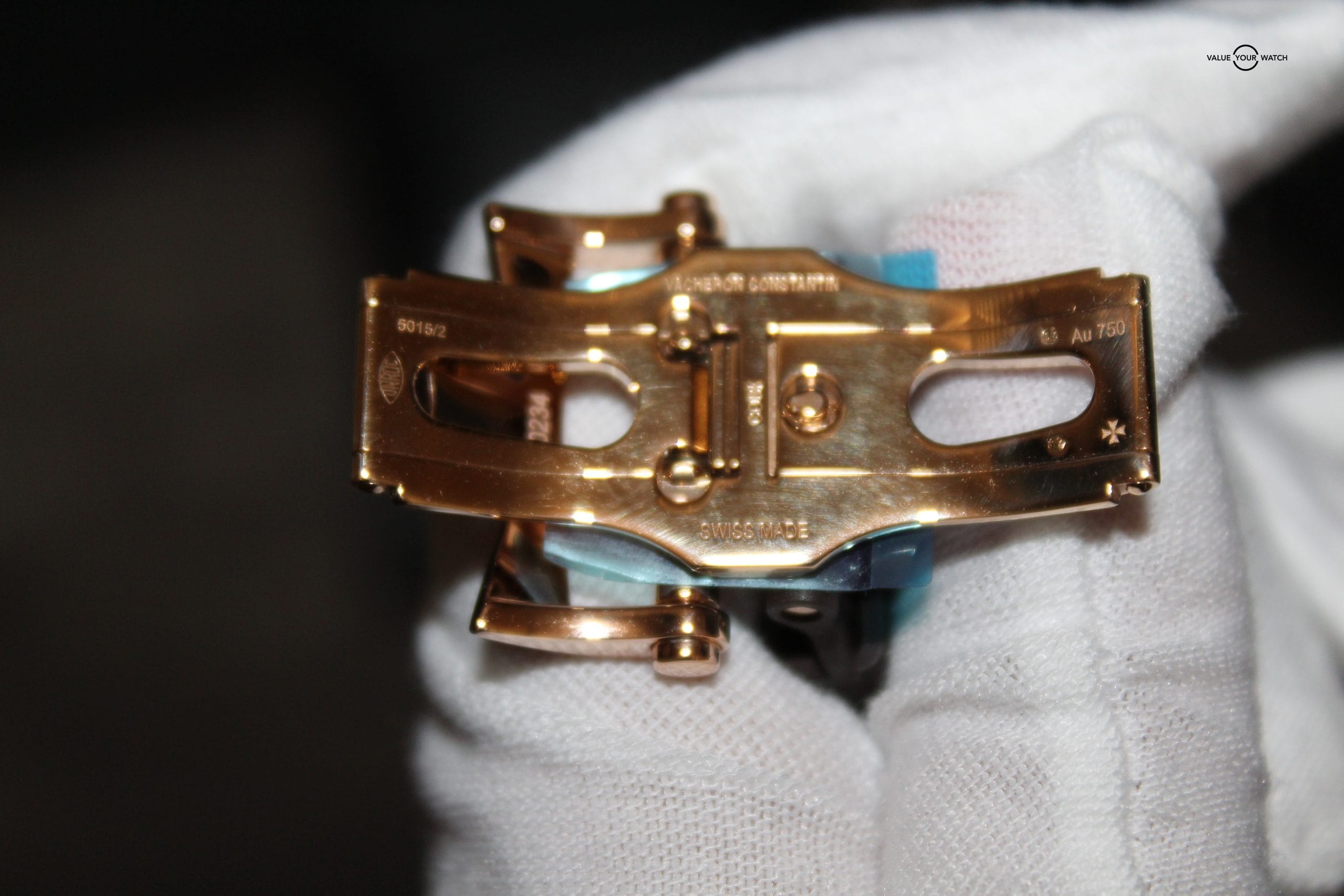 Vacheron Constantin Overseas Chronograph 18K Rose Gold 22K Caseback BNIB 2022 - Image 5