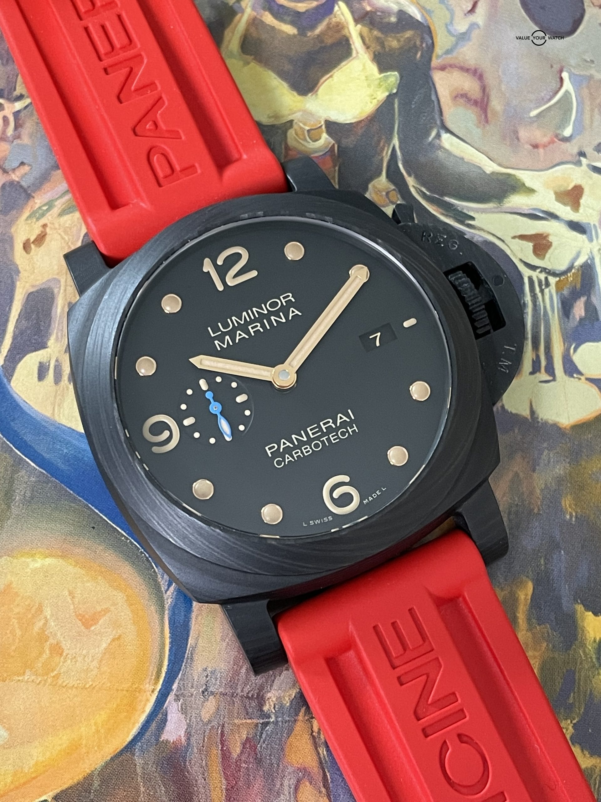 Panerai Luminor Marina Carbotech 44mm PAM 661 Box and Papers