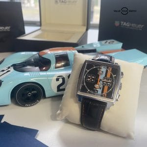 2007 Tag HEUER Monaco GULF CW211A Limited 4000 Edition Chronograph STUNNER