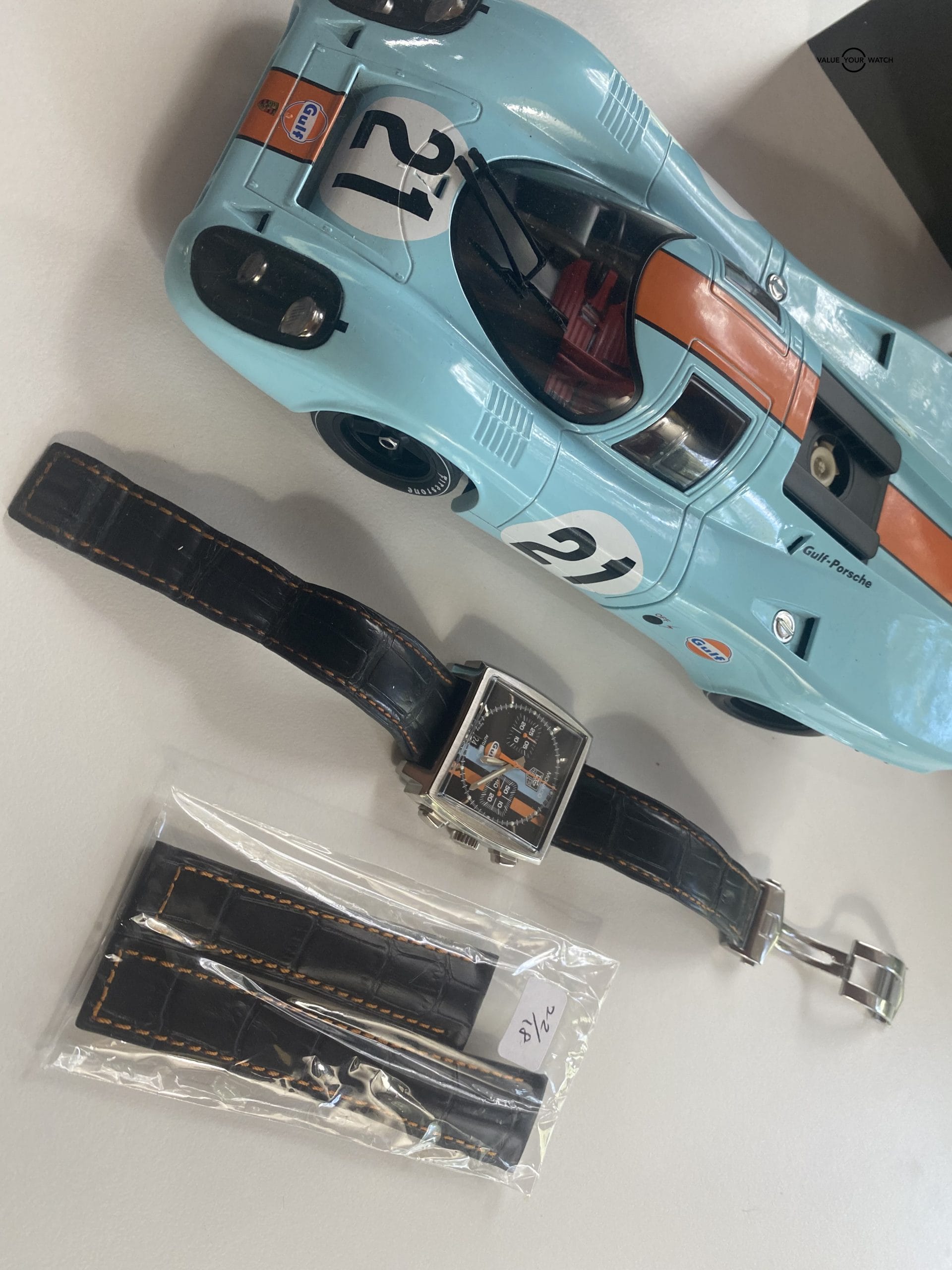 2007 Tag HEUER Monaco GULF CW211A Limited 4000 Edition Chronograph STUNNER - Image 3